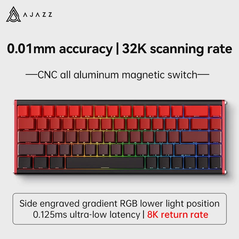 AJAZZ ALUX68 Aluminum Magnetic Keyboard, 68 Keys, Wired, photo 13