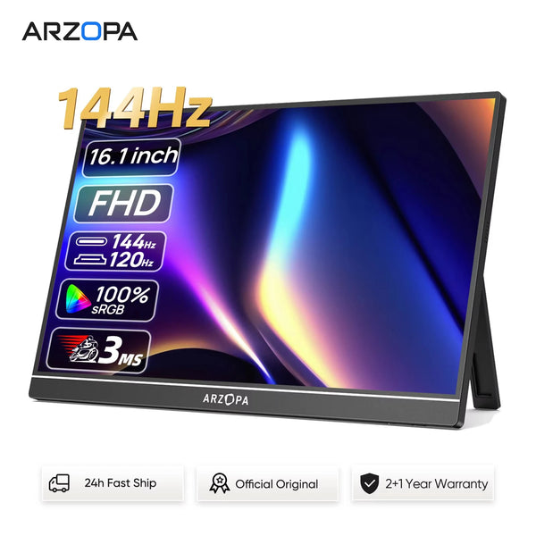 ARZOPA 16.1 inch 144Hz Portable Gaming Monitor, photo 1