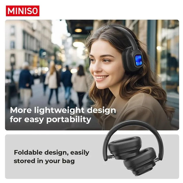 หูฟังไร้สาย MINISO G90 - เทคโนโลยีตัดเสียงรบกวน การควบคุมแบบสัมผัส และเสียงคุณภาพสูง