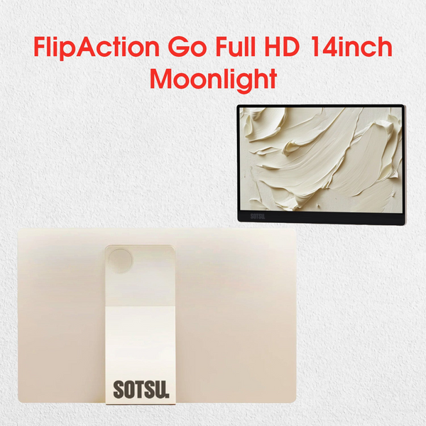 จอภาพพกพา SOTSU FlipAction Pro ขนาด 16 นิ้ว และ 14 นิ้ว - เพิ่มประสิทธิภาพพื้นที่ทำงานของคุณ 