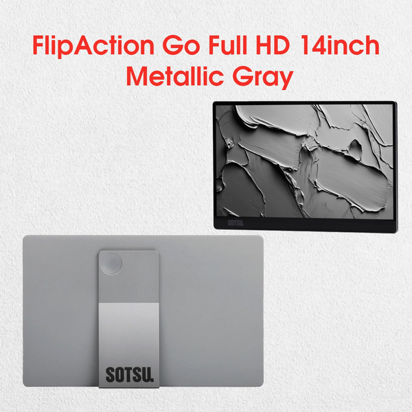 จอภาพพกพา SOTSU FlipAction Pro ขนาด 16 นิ้ว และ 14 นิ้ว - เพิ่มประสิทธิภาพพื้นที่ทำงานของคุณ 