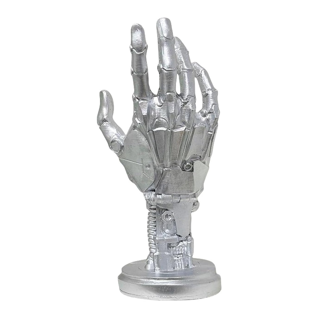Mechanical Hand Stand for Game Controllers and Headphones, Silver