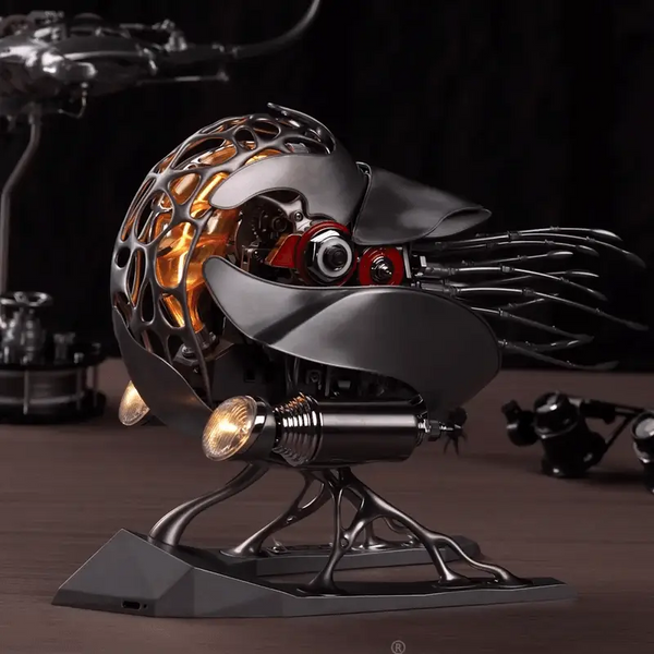โมเดลหุ่นยนต์โลหะ Nautilus Steampunk