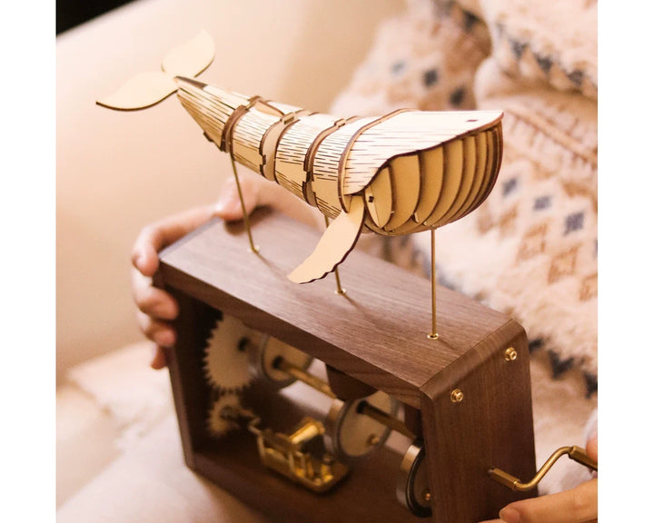 Tidehymn, whale music box automaton